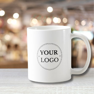 Business Logo Branding Modern Professional  Coffee Mug