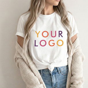 Business Logo Branding Tri-Blend Shirt