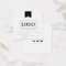 Business Logo Clothing Label Price Hang Tag