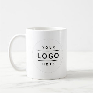 Business logo coffee mug