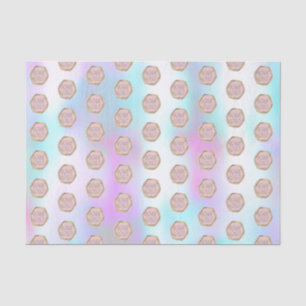 Business Logo Colourful Ombre Abstract Tissue Pape Paper