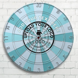 Business Logo Company Colors Dartboard