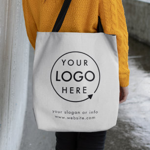 Business Logo   Company Professional Corporate Tote Bag