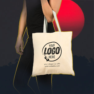 Business Logo Company Professional Corporate Tote Bag