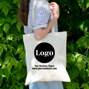 Business Logo Company Professional Corporate  Tote Bag