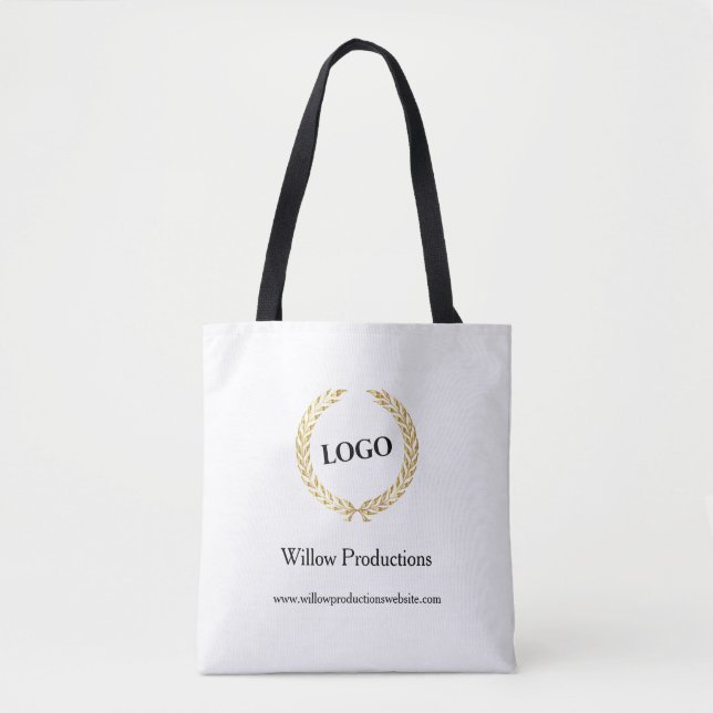 Business Logo Company Tote Bag (Front)