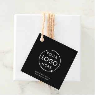 Business Logo   Corporate Company Minimalist Favour Tags