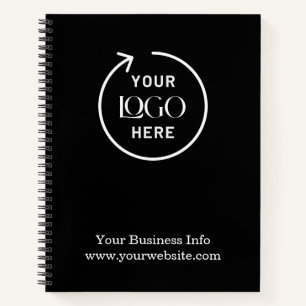 Business Logo Corporate Company Minimalist Notebook