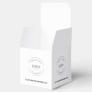 Business logo corporate event custom gift favour box