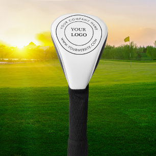 Business Logo Corporate Modern Professional  Golf Head Cover