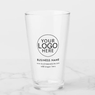 Business Logo Corporate Promotional Swag Custom Glass
