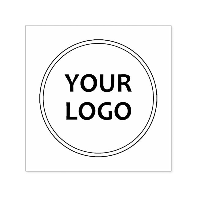 business logo custom branded self-inking stamp (Design)