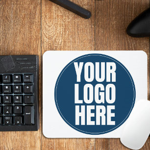 Business Logo Custom Company Photo Mouse Mat
