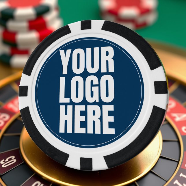 Business Logo Custom Company Photo Poker Chips (Creator Uploaded)