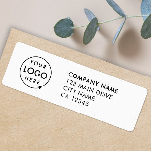 Business Logo Custom Company Return Address