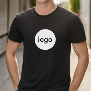 Business Logo Custom Employee Company  T-Shirt