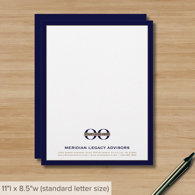 Business Logo Custom Letterhead (Creator Uploaded)