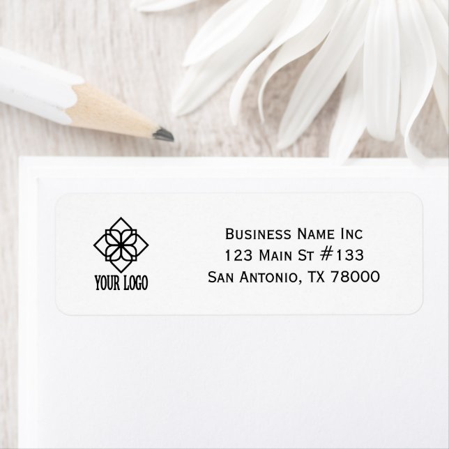 Business Logo Custom Return Address (Insitu)
