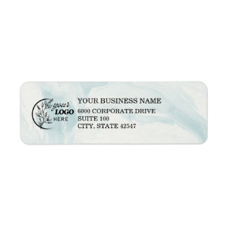Business Logo Custom Return Address Label