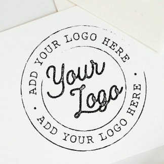 Business Logo Custom Rubber Stamp