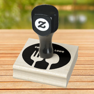 Business Logo Custom Rubber Stamp