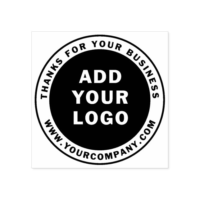Business Logo Custom Rubber Stamp (Imprint)