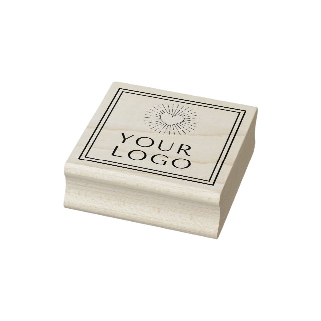 Business Logo Custom Rubber Stamp (Stamp)