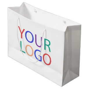 Business Logo Custom shopping bags with logo