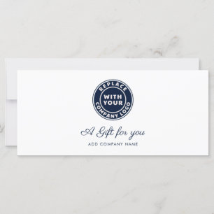 Business Logo Customer Loyalty Gift Certificate