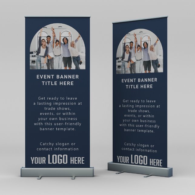 Business Logo Customised Tradeshow Special Event Retractable Banner (Creator Uploaded)