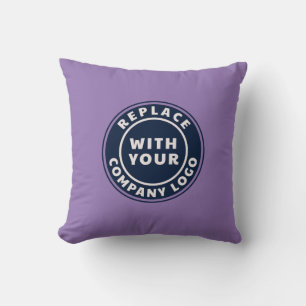 Business Logo Elegant Company Showroom Custom Cushion