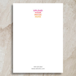 Business Logo Elegant Minimalist White Card