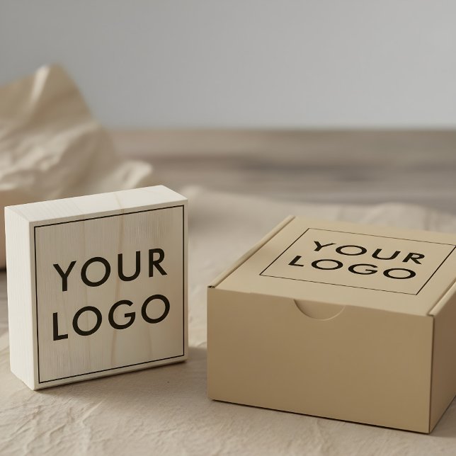 Business Logo Full Size Simple Rubber Stamp (Creator Uploaded)