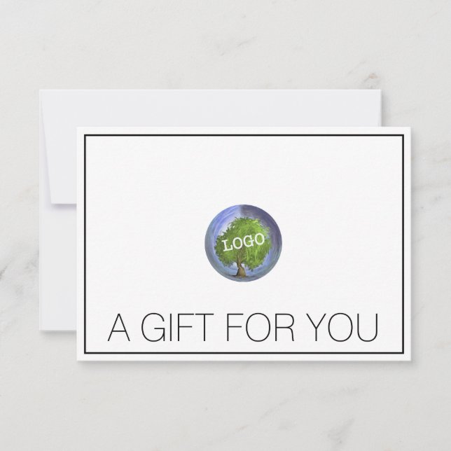 Business Logo Gift Certificate (Front)
