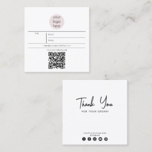 Business Logo Hang Tag Price Clothing Swing Tags