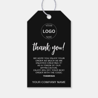 Business Logo Hang Tag Price Swing Care Details