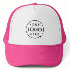 Business Logo Hat Company Branded Employee Staff
