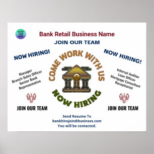 Business Logo Help Wanted Hiring Custom Sign