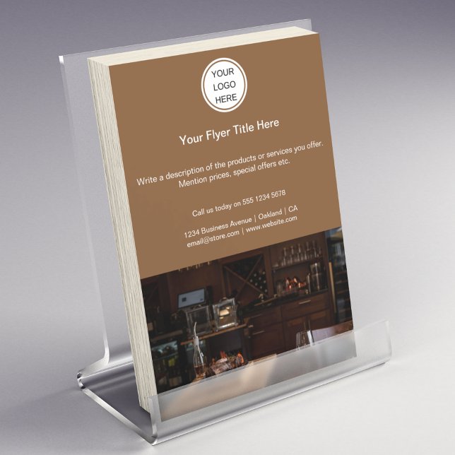 Business Logo l Marketing Restaurant Catering  Flyer (Creator Uploaded)