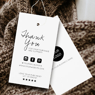 Business Logo Label Hang Tag