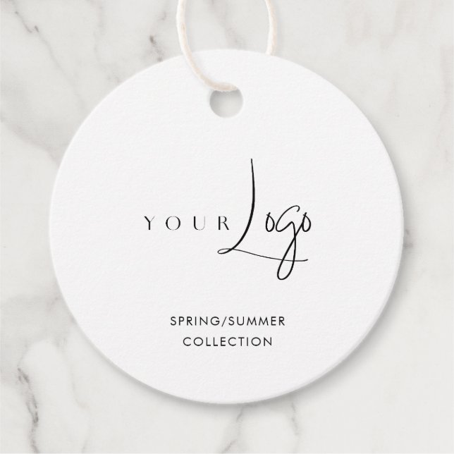 Business Logo Label Hang Tag (Front)