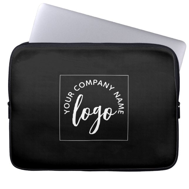Business Logo  Laptop Sleeve (Front)