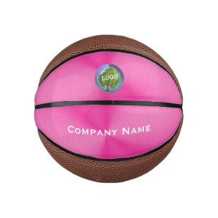 Business Logo Mini Pink Basketball