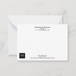 Business Logo Minimalist Card