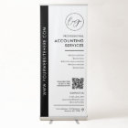 Business Logo Minimalist QR Code Promotional