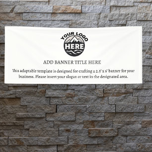 Business Logo  Minimalist Simple Modern Business  Banner