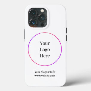 Business Logo   Modern Company Template iPhone 13 Pro Case