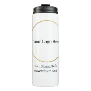 Business Logo   Modern Company Template Thermal Tumbler