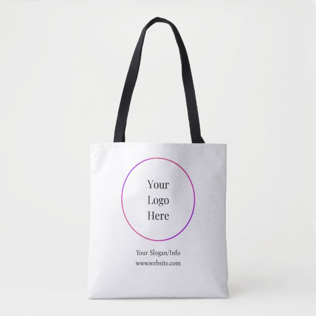 Business Logo | Modern Company Template Tote Bag (Front)