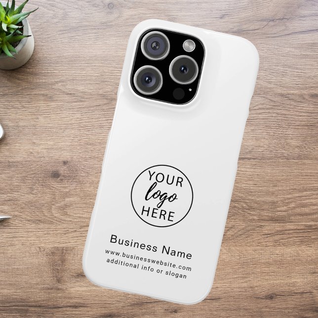 Business Logo Modern Custom Case-Mate iPhone Case (Business Logo Modern Custom Case-Mate iPhone Case)